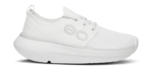 Oofos Women's OOmy Stride Shoe WHITE
