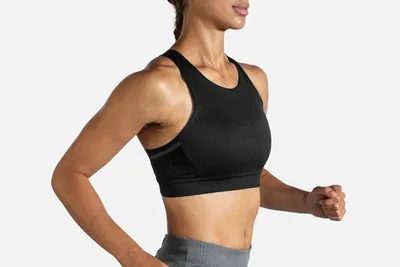 Brooks Drive 3 Pocket Run Bra BLACK