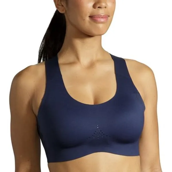 Brooks Dare Crossback Run Bra NAVY BLUE