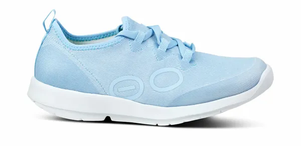 Oofos Women's OOmg Sport LS CAROLINA BLUE