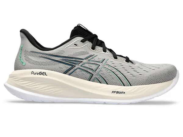 Asics M Cumulus 26 Moonrock/Dark Mint